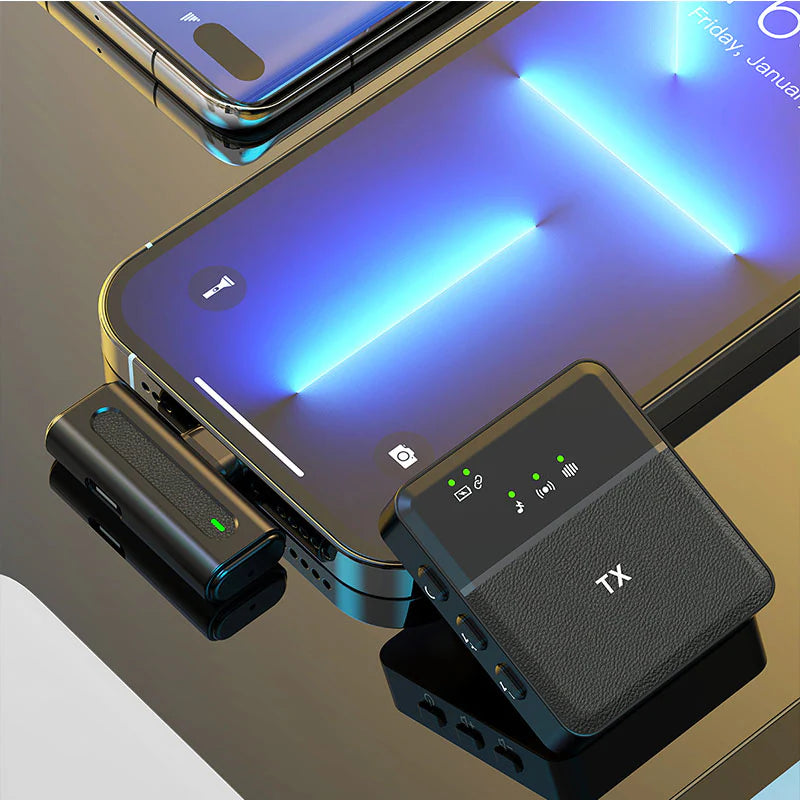 SX8 Type‑C Single Lavalier Wireless Microphone